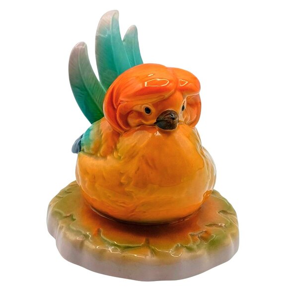 Vintage Goebel Gunter Scherrers Berdz Susan Goldfeather Bird Figurine 1982 Ceram - Picture 1 of 11